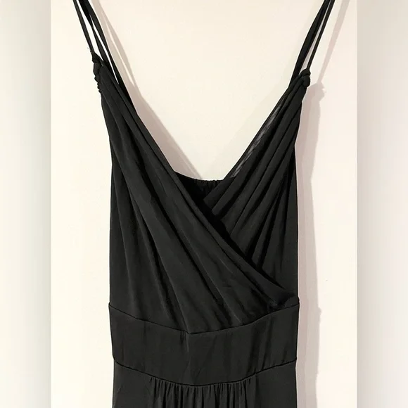 Theory Black Spaghetti Strap Dress - Picture 3 of 10